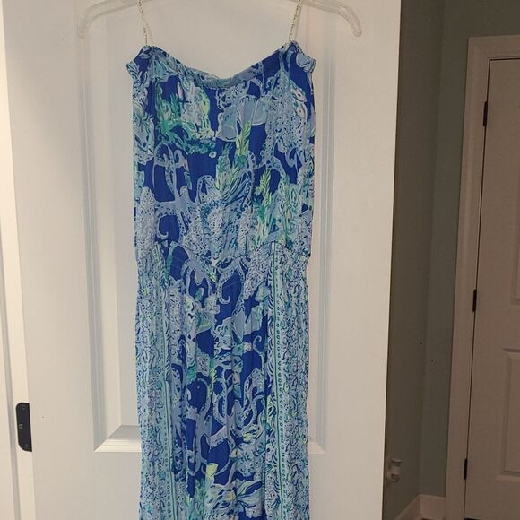 Lilly Pulitzer Emiko Strapless Jumpsuit Romper - Picture 7 of 10